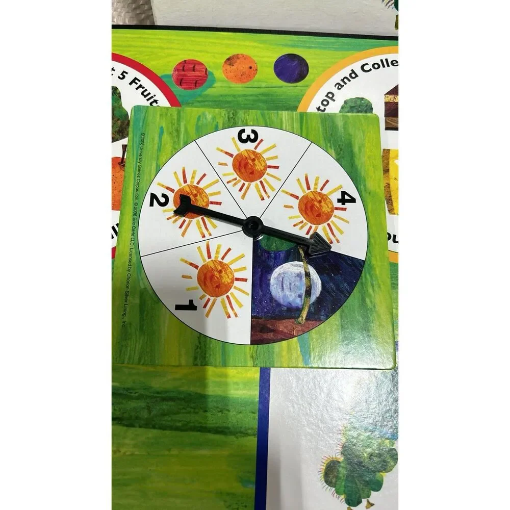2006  The Very Hungry Caterpillar Board Game By Eric Carle University